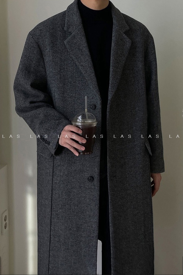 Mangto dạ cừu CASON 080- XÁM- THELAS