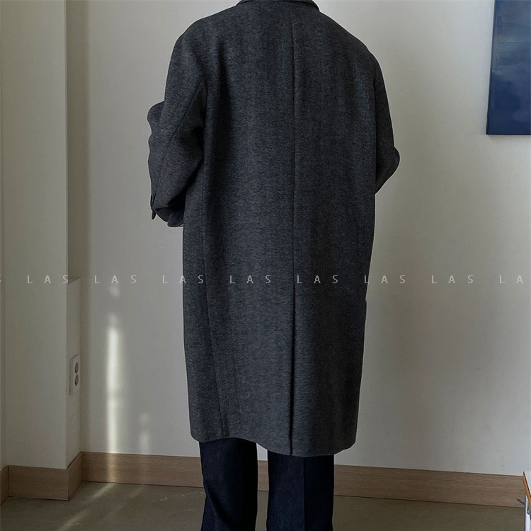 Mangto dạ cừu CASON 080- XÁM